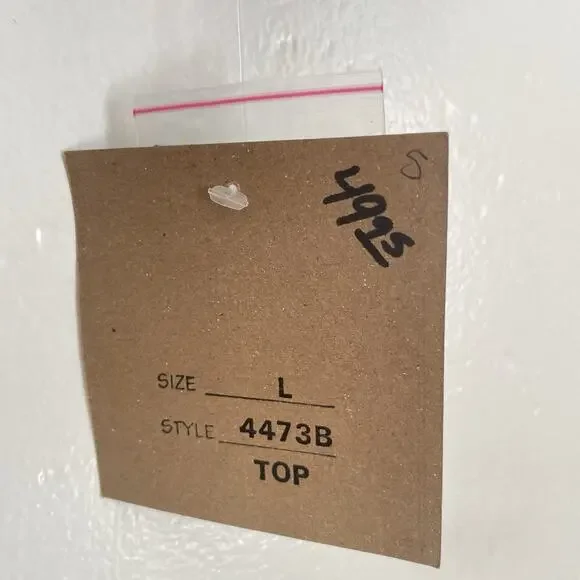 Sheer Tie Blouse Ethereal Boho Whimsigoth Y2K Fairy‎ Grunge Top L NWT Romantic - Picture 5 of 10